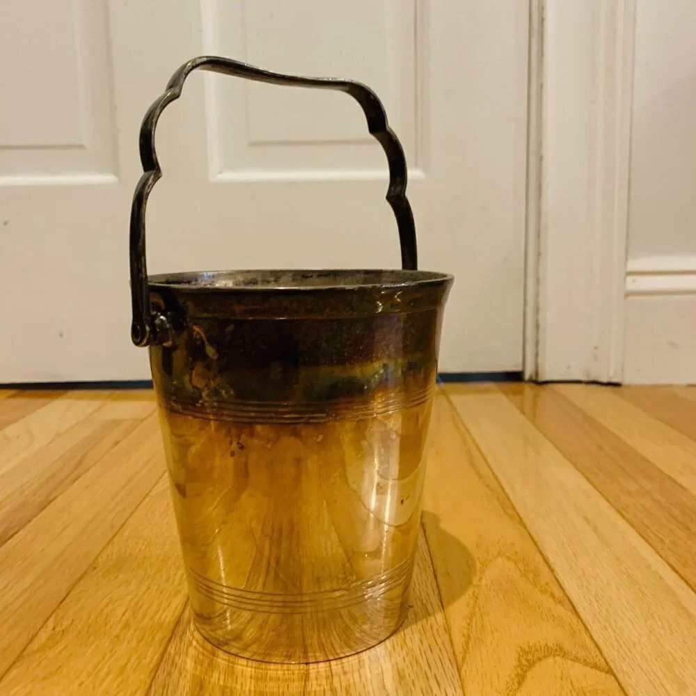 Vintage Lappas Silverplate Ice Bucket Small